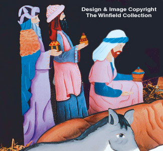 Three Kings Woodcraft Pattern