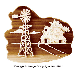 Barn & WindMill Project Pattern - Downloadable