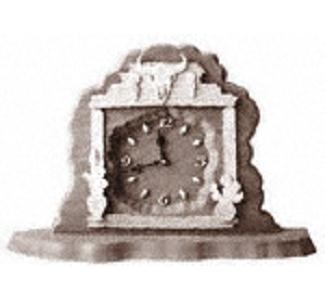 Desktop Desert Skull Clock Plaque Project Pattern - The Winfield Collection