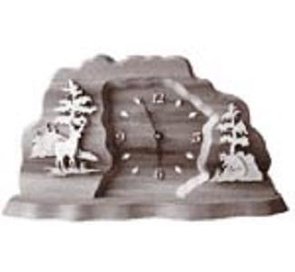 Desktop Deer Clock Plaque Project Pattern - The Winfield Collection