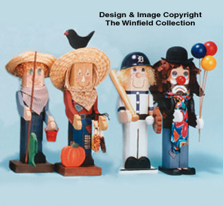 Pole People Woodcrafting Pattern - The Winfield Collection