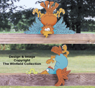 Bird Crash Woodcraft Pattern