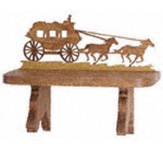 Stagecoach Shelf Project Pattern - The Winfield Collection