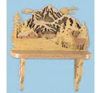 The Rockies Shelf Project Pattern - The Winfield Collection