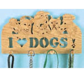 I Love Dogs Peg Rack #1 Project Pattern - The Winfield Collection