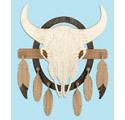 Southwest Buffalo Skull Project Pattern - The Winfield Collection