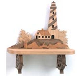 Secluded Lighthouse Shelf Project Pattern