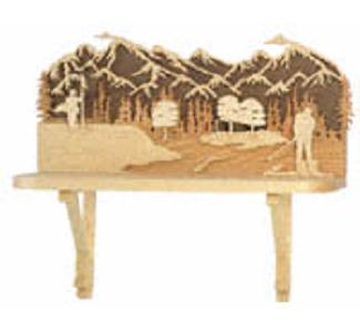 Golfers Paradise Shelf Project Pattern - The Winfield Collection