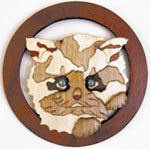 Kitty Scroll Saw Pattern - The Winfield Collection