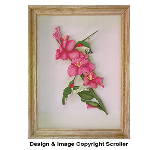 Hummingbirds Scroll Saw Art Pattern - The Winfield Collection
