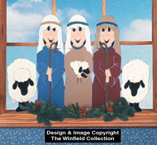 Humble Shepherds Screen Pattern 15"(F) - The Winfield Collection