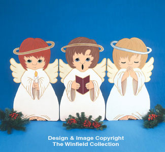 Heavenly Angels Screen Pattern 13"