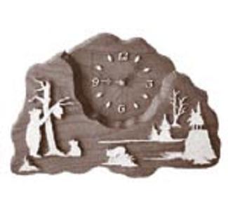 Playful Bear Clock Plaque Project Pattern - The Winfield Collection