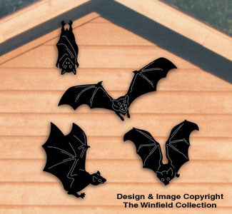 Vampire Bat Shadow Woodcraft Pattern