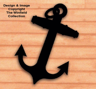 Anchor Shadow Woodcrafting Pattern