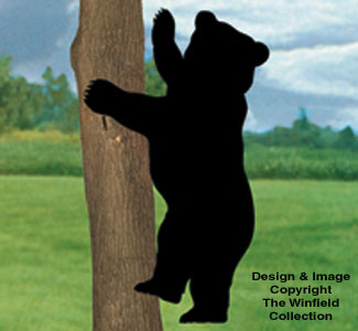 Climbing Cub Shadow Woodcrafting Pattern - The Winfield Collection