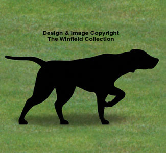 Pointer Shadow Woodcrafting Pattern