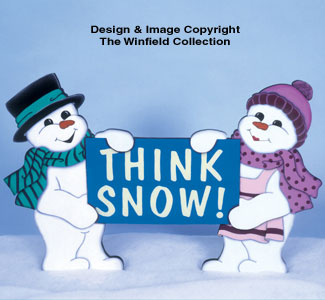 Think Snow Woodcraft Pattern(F) - The Winfield Collection