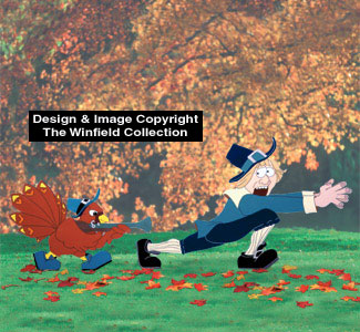 Pilgrim Hunt #2 Woodcraft Pattern - The Winfield Collection