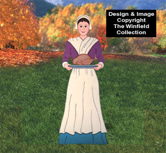 Pilgrim Woman Woodcraft Pattern