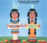 Indian Greeters Woodcraft Pattern