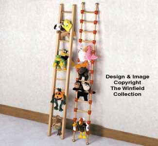 Bean Bag Animal Ladders Woodcraft Pattern(F)