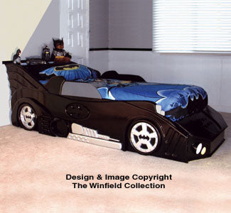 Bat Car Bed Woodworking Plan - The Winfield Collection