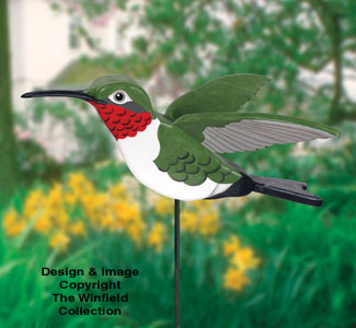 3D Giant Hummingbird Wood Project Plan - The Winfield Collection