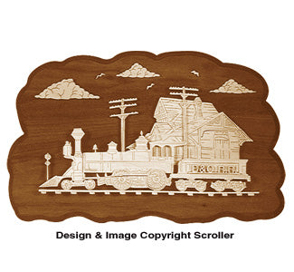 Pulling Into The Depot Project Pattern - Downloadable