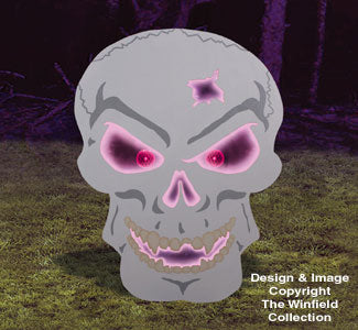 Giant Glowing Skull Wood Project Plan - The Winfield Collection