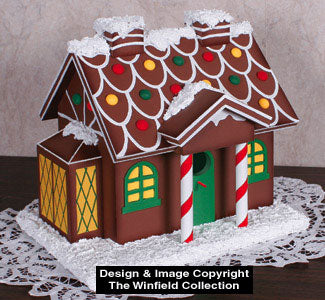 Gingerbread Birdhouse Wood Pattern - The Winfield Collection