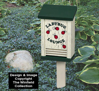 Ladybug House Woodcraft Pattern Project - The Winfield Collection