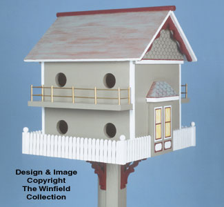 Victorian Martin House Woodcraft Pattern