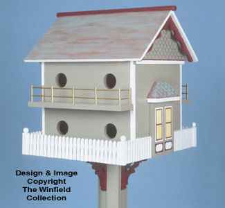 Victorian Martin House Woodcraft Pattern(F)