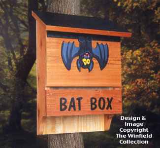 Bat House Woodcrafting Pattern