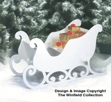 Medium & Small Sleigh Woodworking Plans