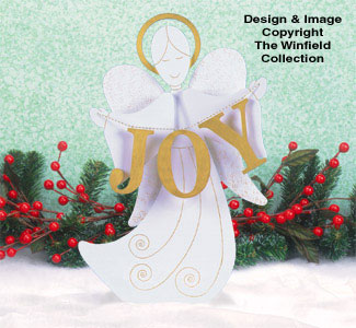 Small Angel Of Joy Woodcraft Pattern(F) - The Winfield Collection