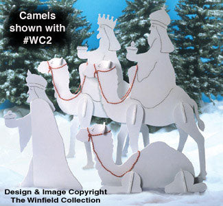 Nativity Camels Woodcraft Pattern - The Winfield Collection
