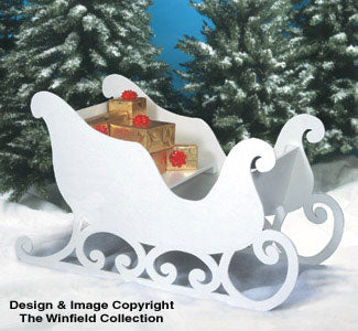 Santa's Sleigh Woodworking Plan - The Winfield Collection