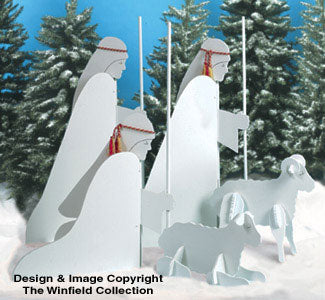 Humble Shepherds Woodcraft Pattern - The Winfield Collection