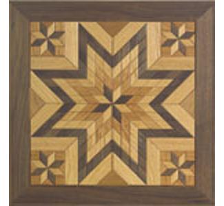 Wood Quilt Square Pattern #2