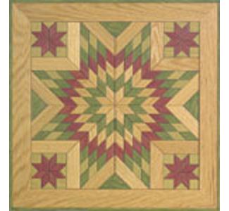 Painted Quilt Square #1 Project - The Winfield Collection