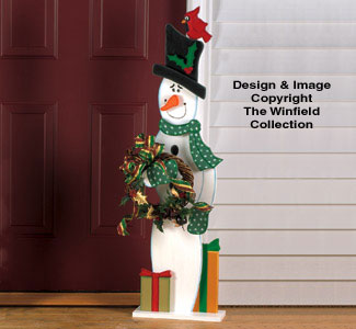 Wreath Holder Woodcraft Pattern - The Winfield Collection
