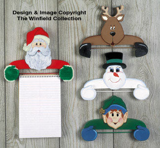 Christmas List Holders Pattern(F) - The Winfield Collection