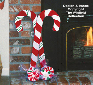 Holiday Candies Woodcraft Pattern