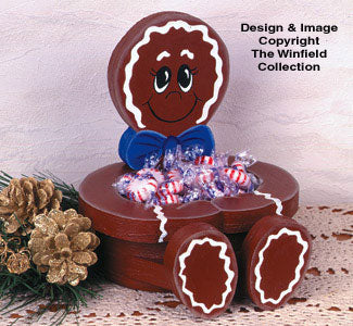 Gingerbread Bowl Woodcraft Pattern