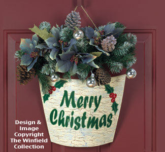 Holiday Door Planter Pattern