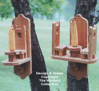 Squirrel Feeders Wood Patterns
