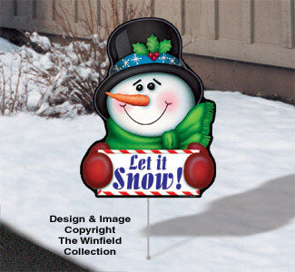 Cheerful Yard Art - Frosty - The Winfield Collection