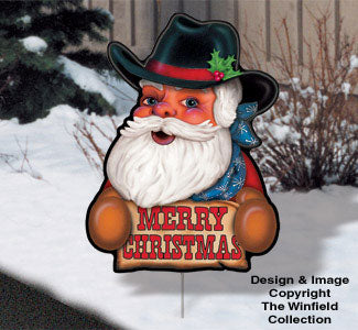 Holiday Yard Art - Cowboy - The Winfield Collection
